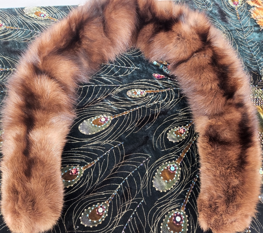 Vintage Mink Fur Collar - Picture 1 of 4